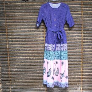 EShakti Cotton Maxi Dress